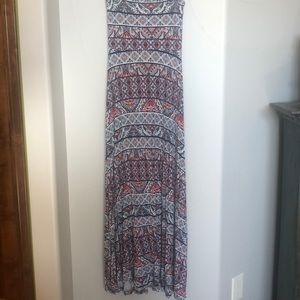 Maxi skirt print